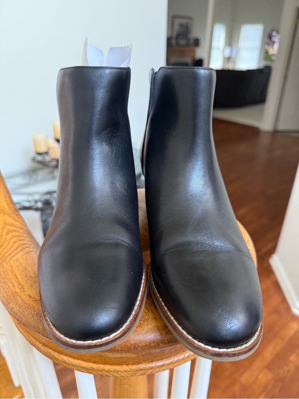 Cole Haan Black Leather Chukka Boots